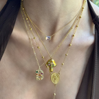 Bright Babe Initial Necklace