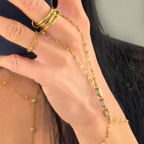 Golden Babe Hand Chain