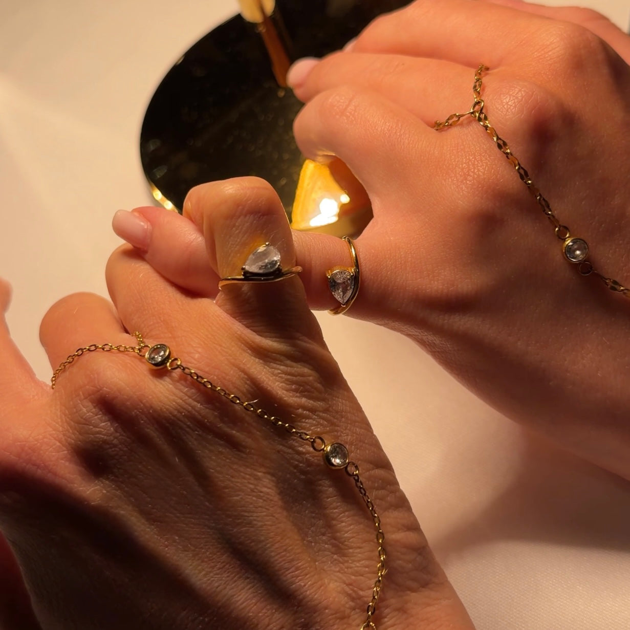 Sweet Swirl Pinky Ring