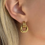 Bordeaux Earrings - EVRYJEWELS