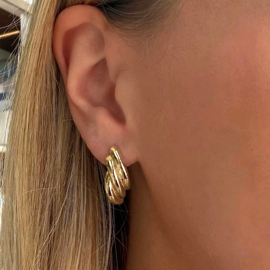 Twisted Icon Earrings - EVRYJEWELS