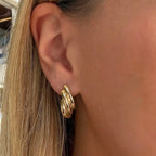 Twisted Icon Earrings - EVRYJEWELS