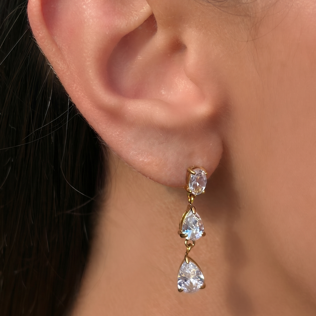 Twinkle Drip Earrings - EVRYJEWELS