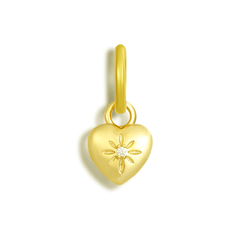 Heart Of Gold Charm - EVRYJEWELS