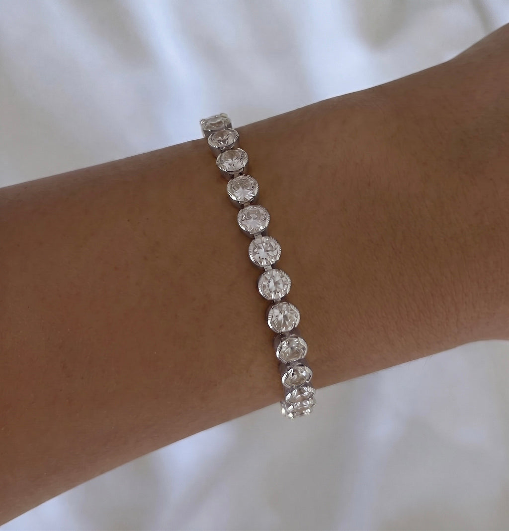 High-Shine Tennis Bracelet - EVRYJEWELS