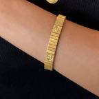 Linked Babe Icon Bangle - EVRYJEWELS