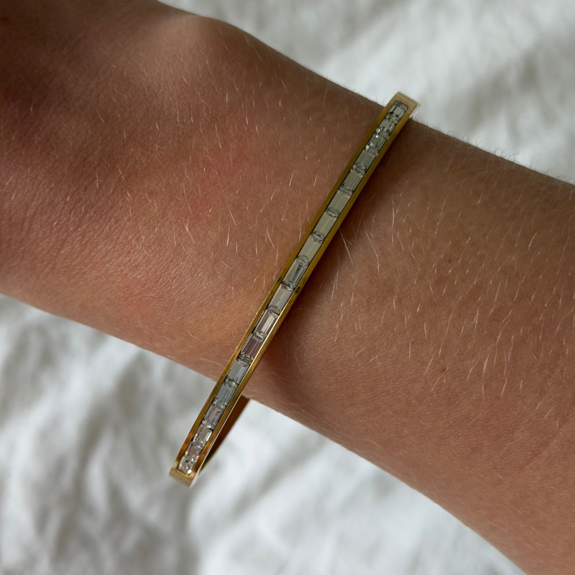 Champagne Bangle - EVRYJEWELS