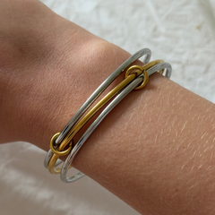Link Me Later Bangle - EVRYJEWELS