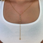 Touch of Glow Lariat Necklace - EVRYJEWELS