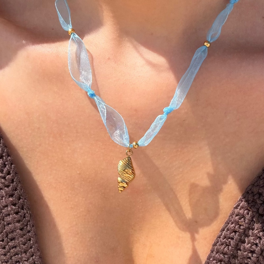Tidal Tulle Necklace - EVRYJEWELS