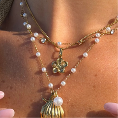 Hibiscus Necklace - EVRYJEWELS