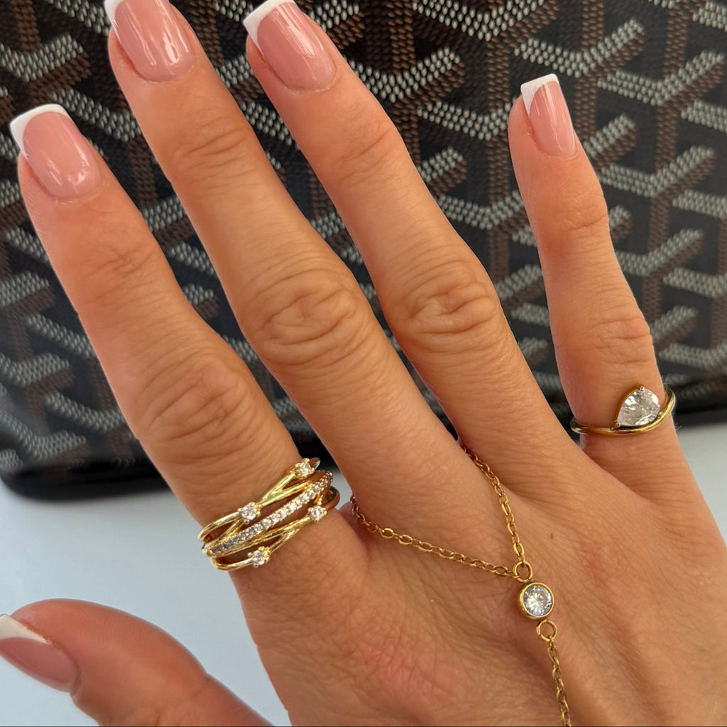She's Stacked Ring - EVRYJEWELS