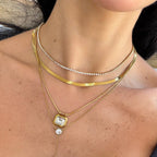 Shining Snake Necklace