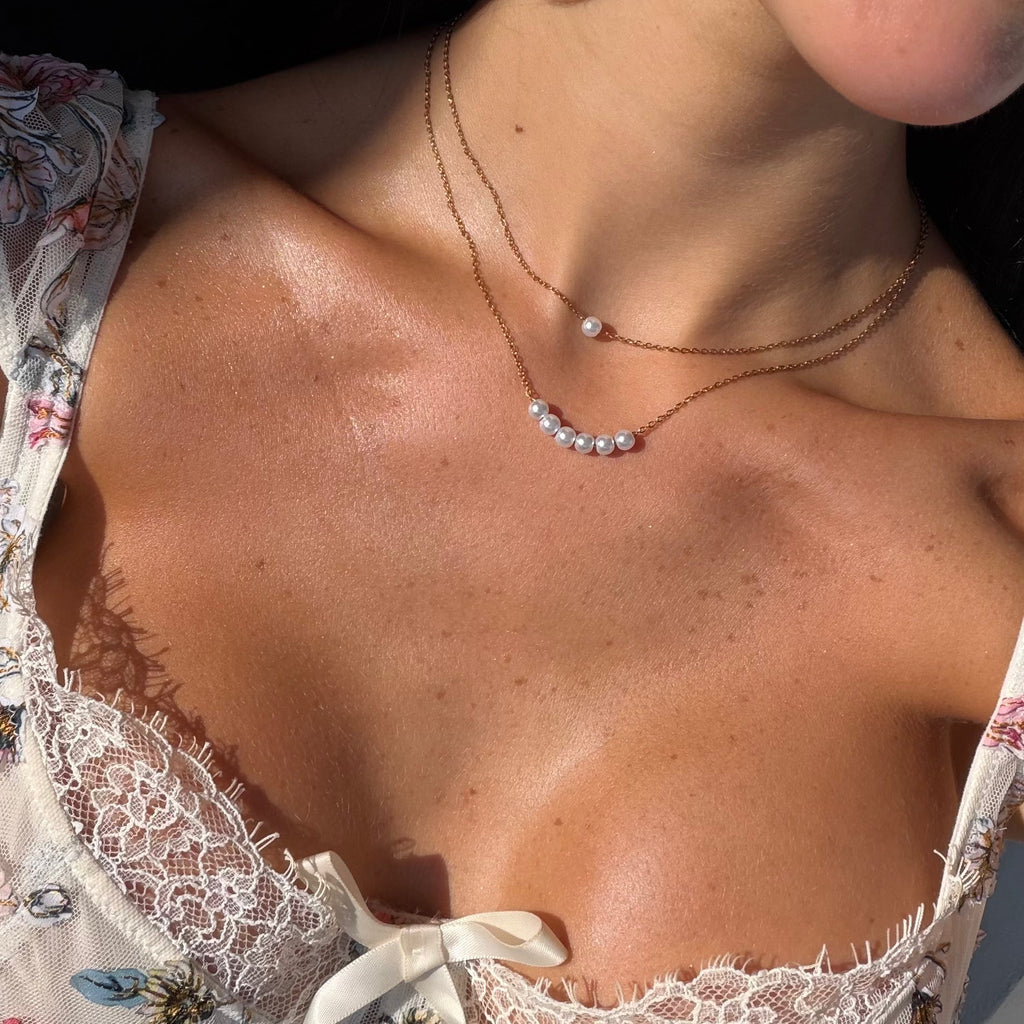 Opalina Pearl 2-Piece Necklace Set
