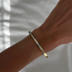 It-Girl Status Tennis Bangle - EVRYJEWELS