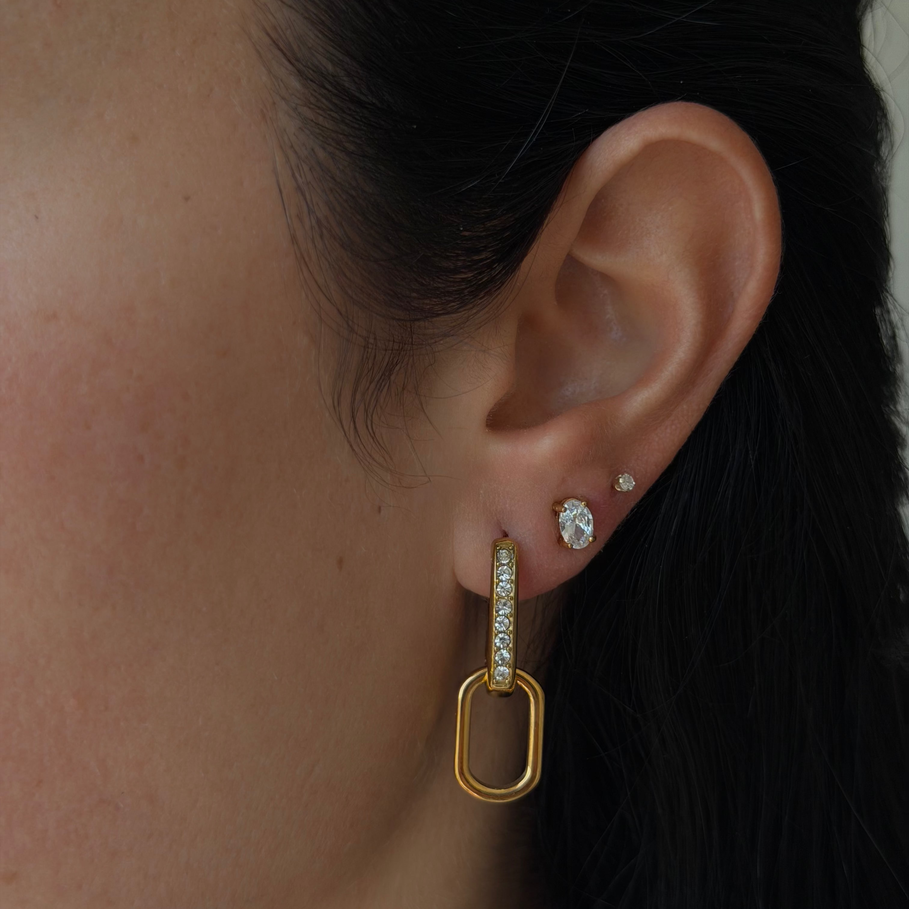 Chained Together Earrings