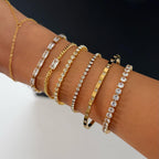 Champagne Tennis Bracelet