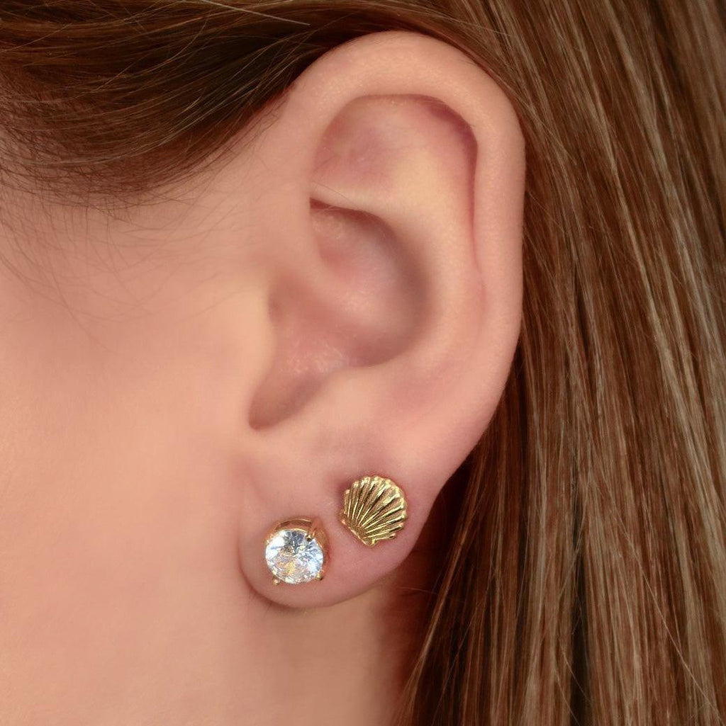 Starry Eyes Duo 2-Piece Flat Back Earring Set