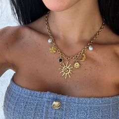 Solar Babe Necklace - EVRYJEWELS