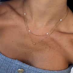 Sunlit Pearl Necklace - EVRYJEWELS