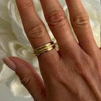Shimmer Ring Set - EVRYJEWELS
