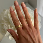 Shimmer Ring 3-Piece Set