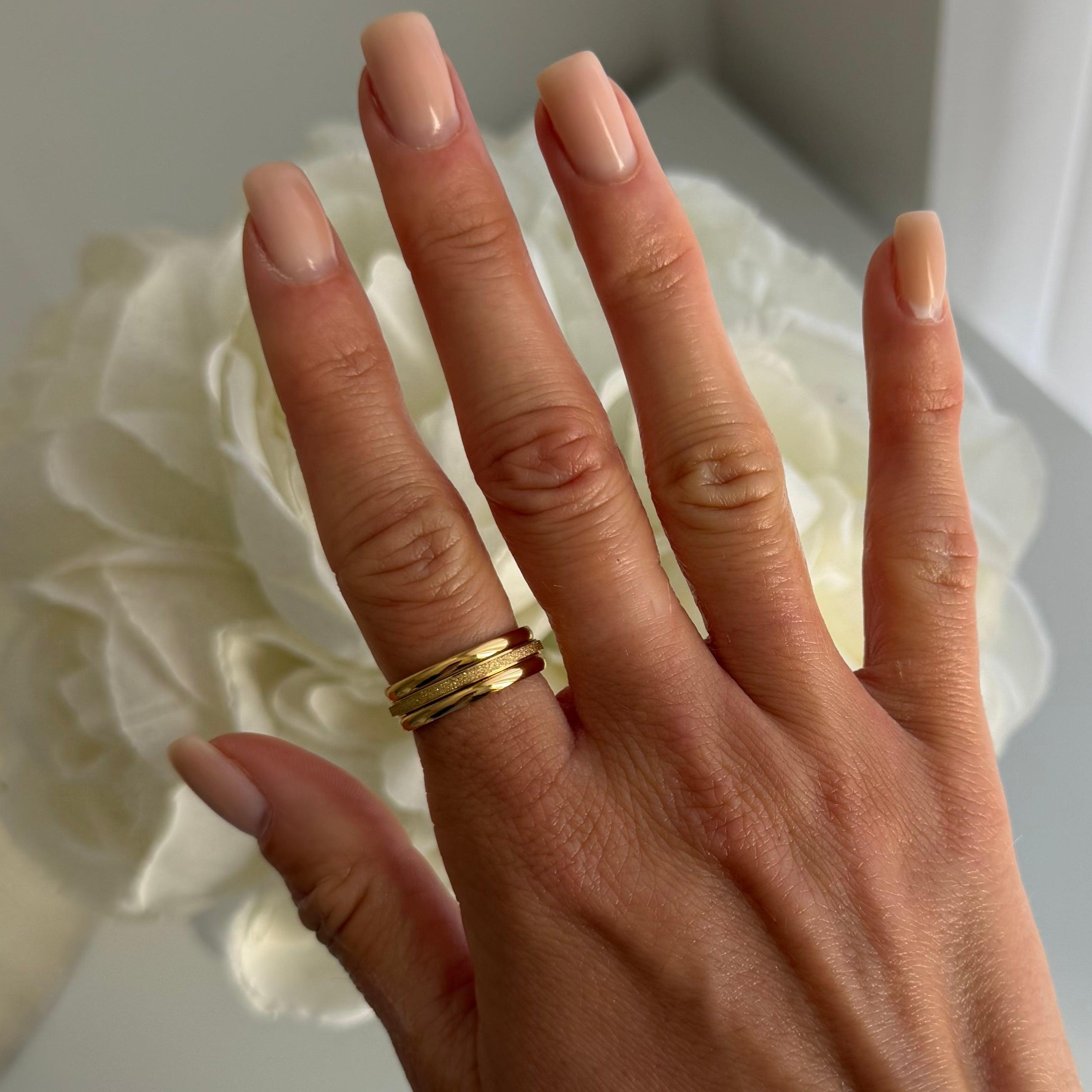 Shimmer Ring 3-Piece Set