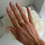 Linked Together Ring