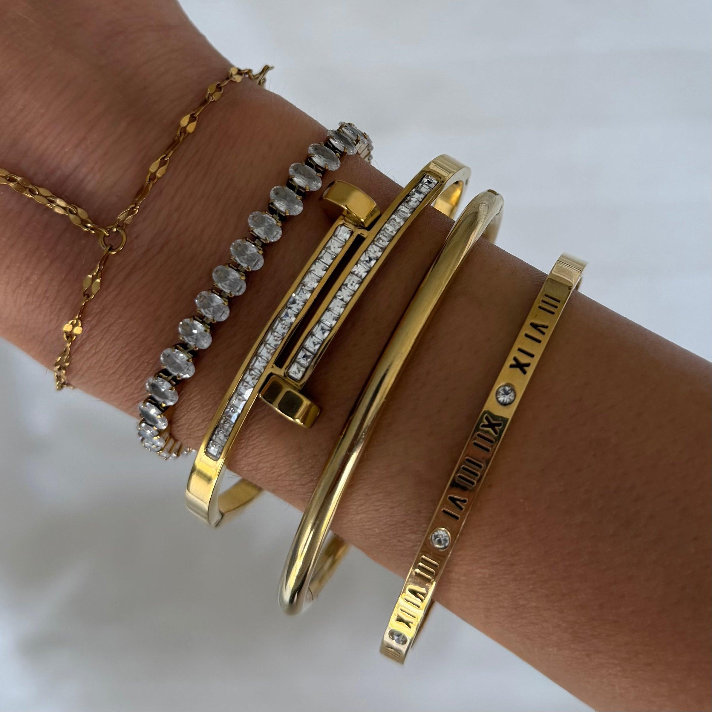 Radiant Row Bangle