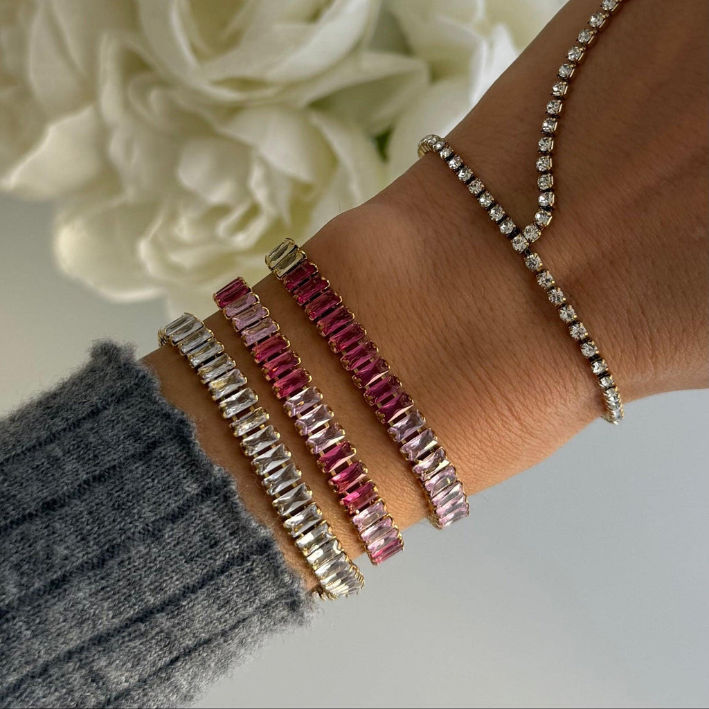 Frost Beam Tennis Bracelet - EVRYJEWELS