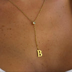 Love Letter Lariat Necklace