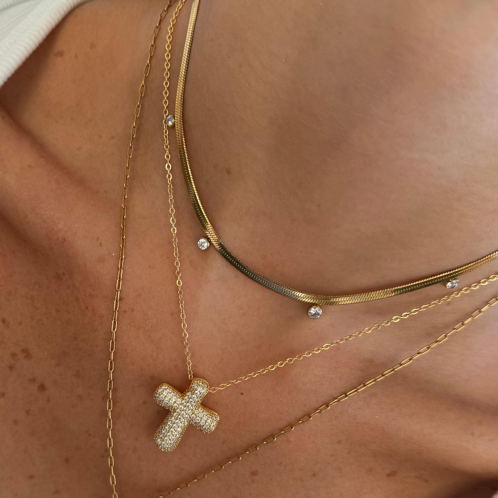 Forever Blessed Cross Necklace
