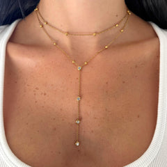 Ashlee Lariat Necklace - EVRYJEWELS