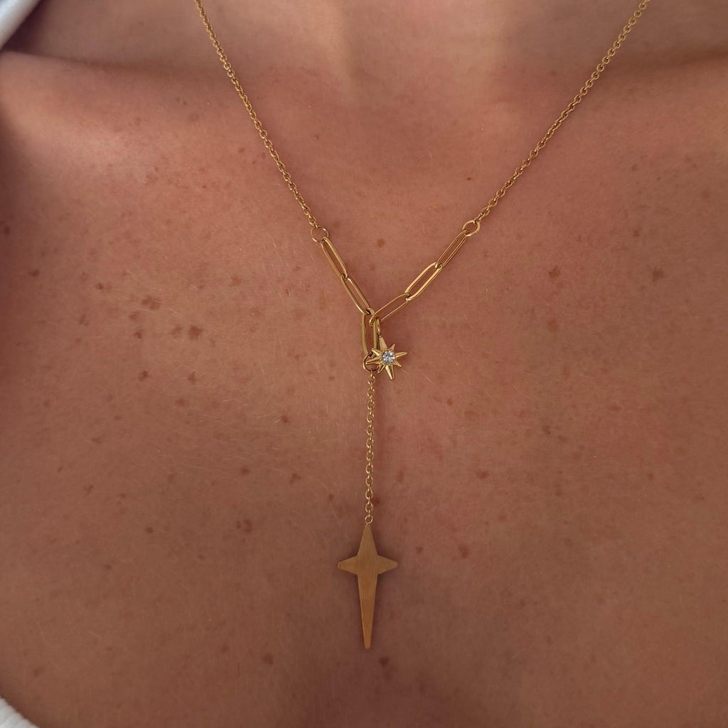 Lyra Lariat Necklace - EVRYJEWELS