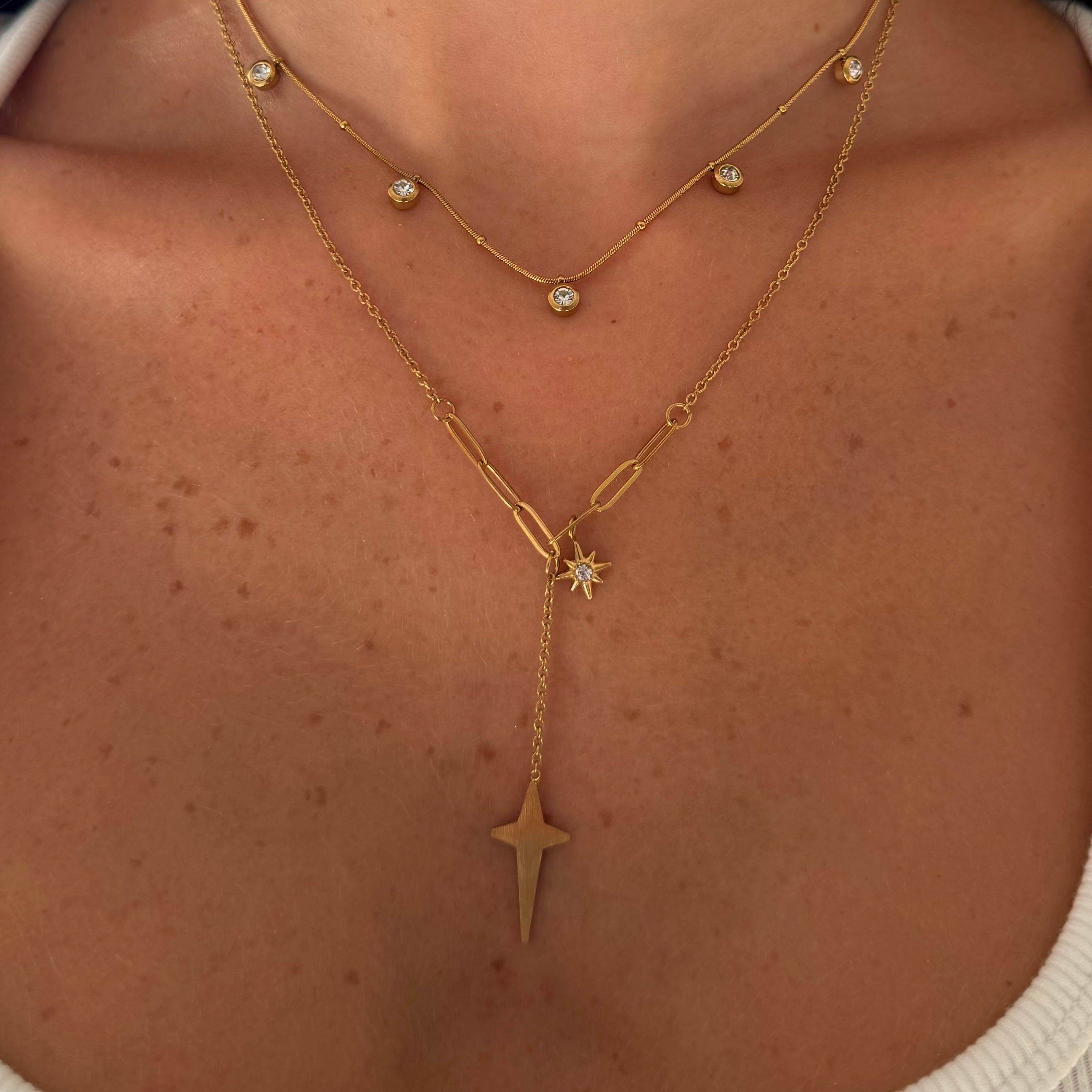 Lyra Lariat Necklace