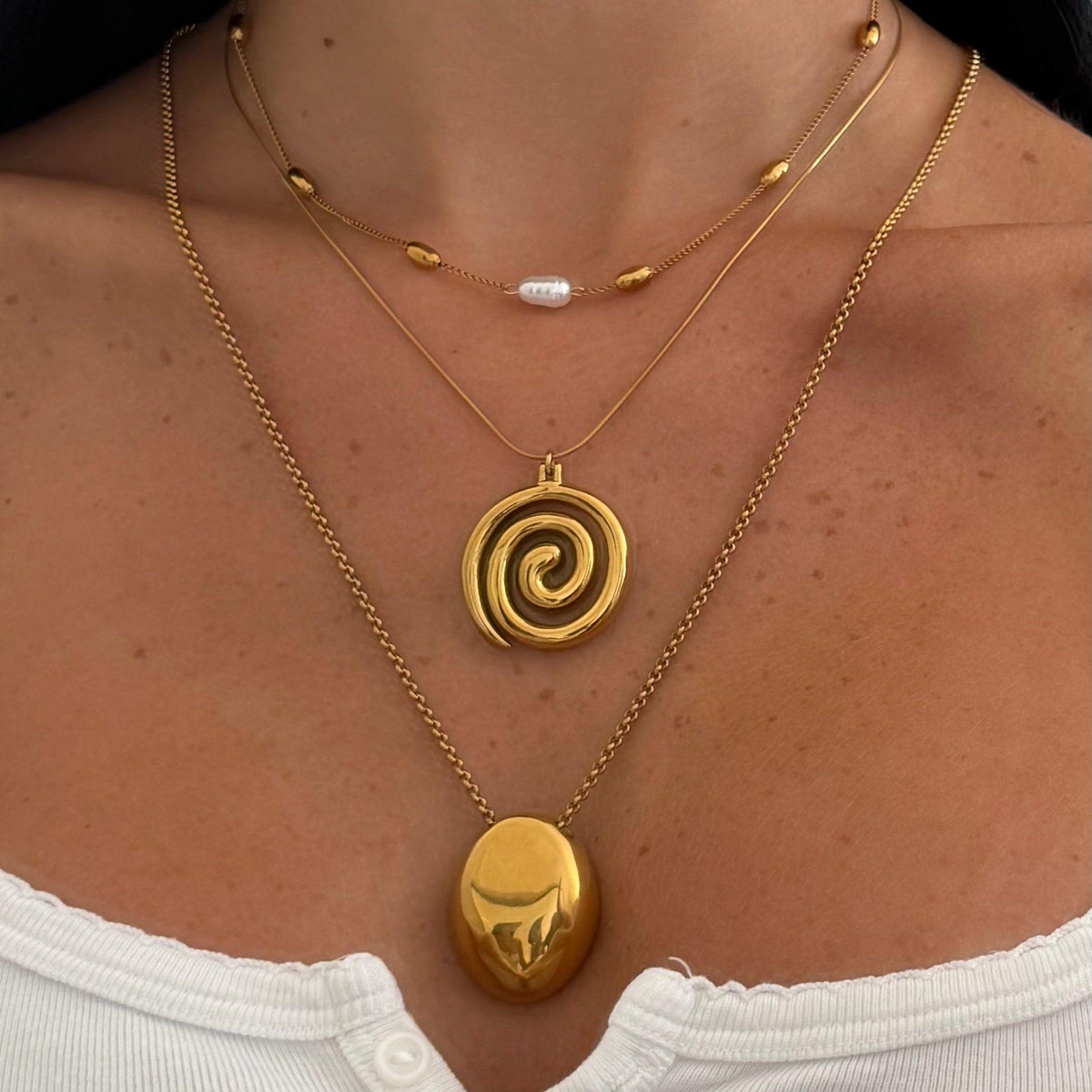 Swirl Girl Necklace