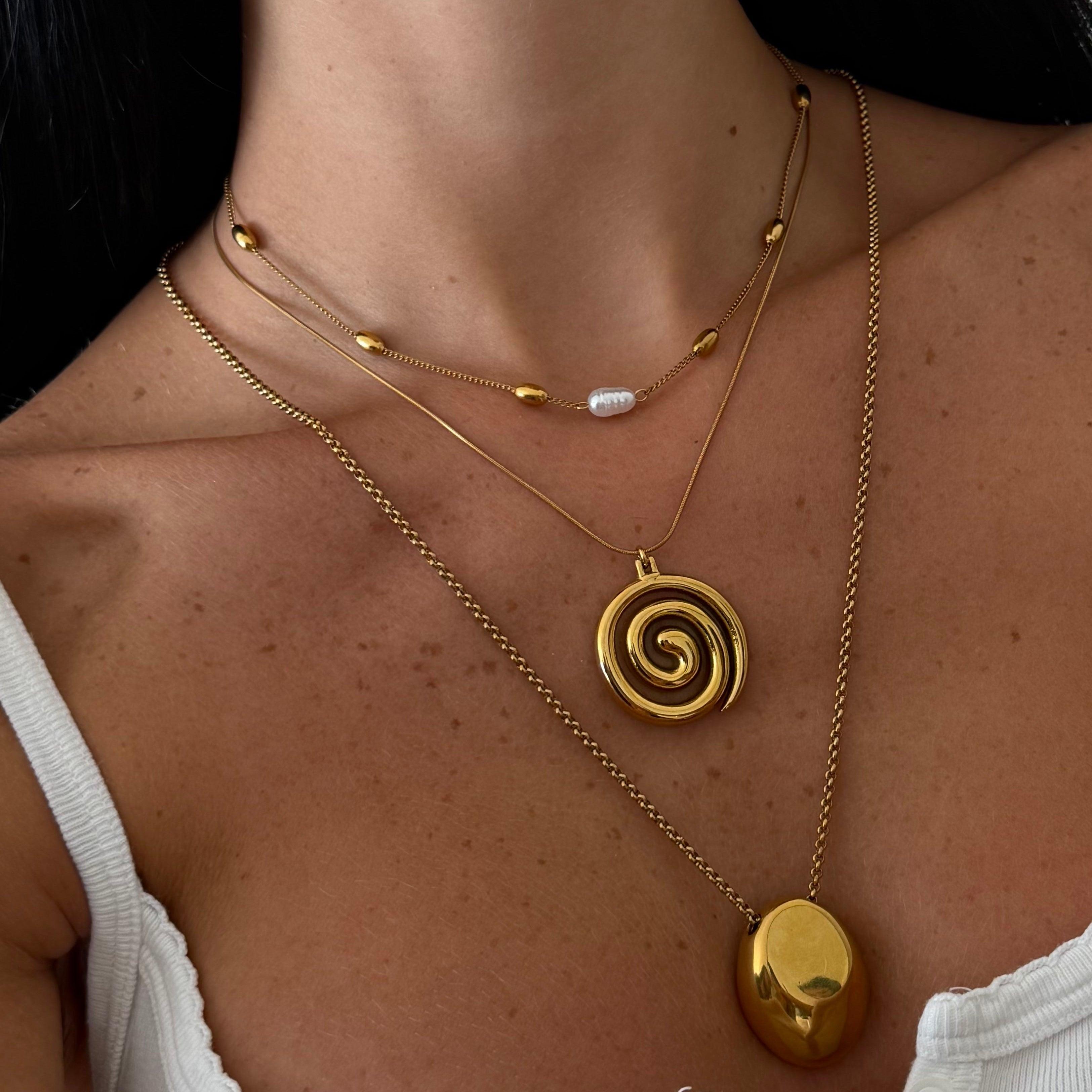Aurora Glow Long Necklace