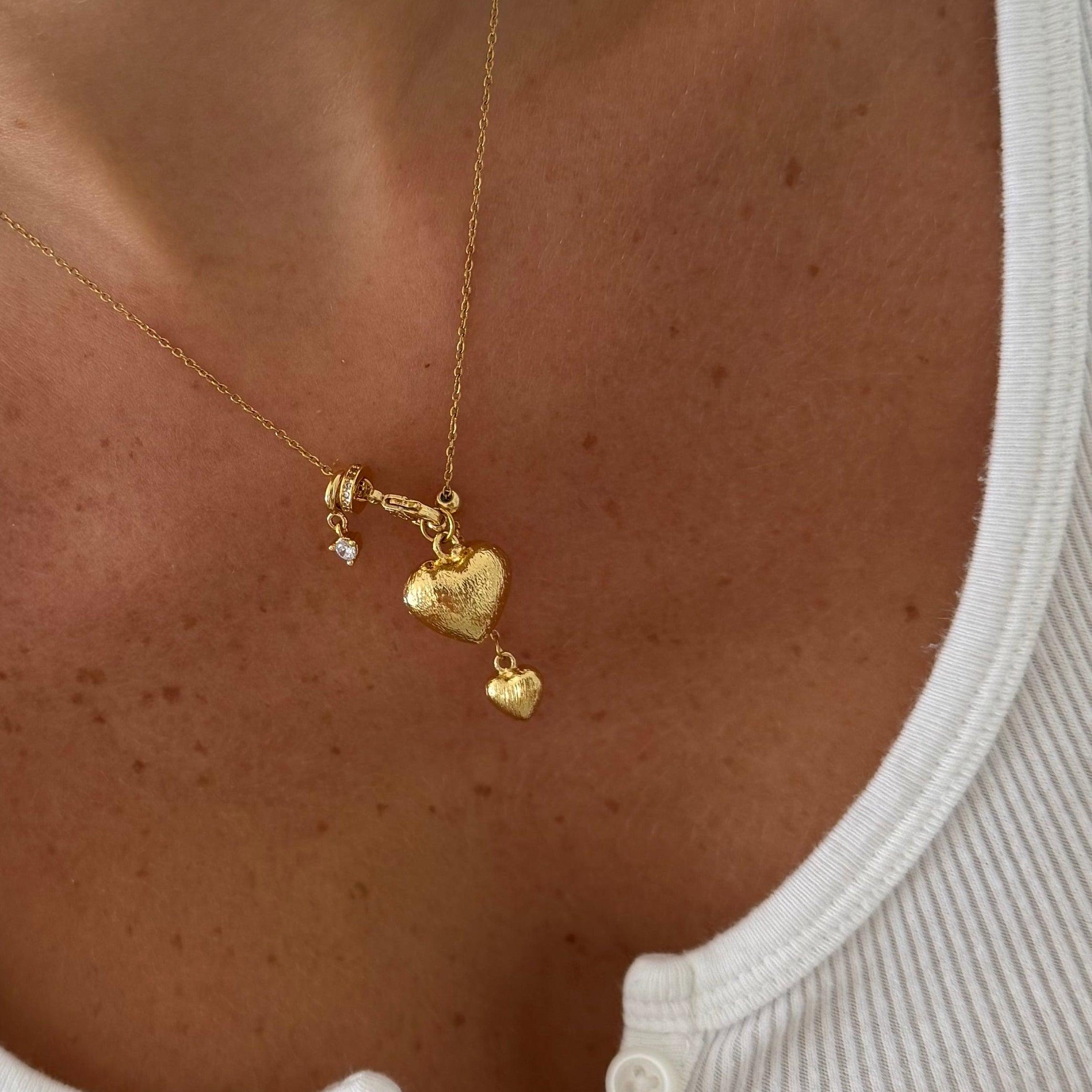 Hearts in Motion Necklace - EVRYJEWELS