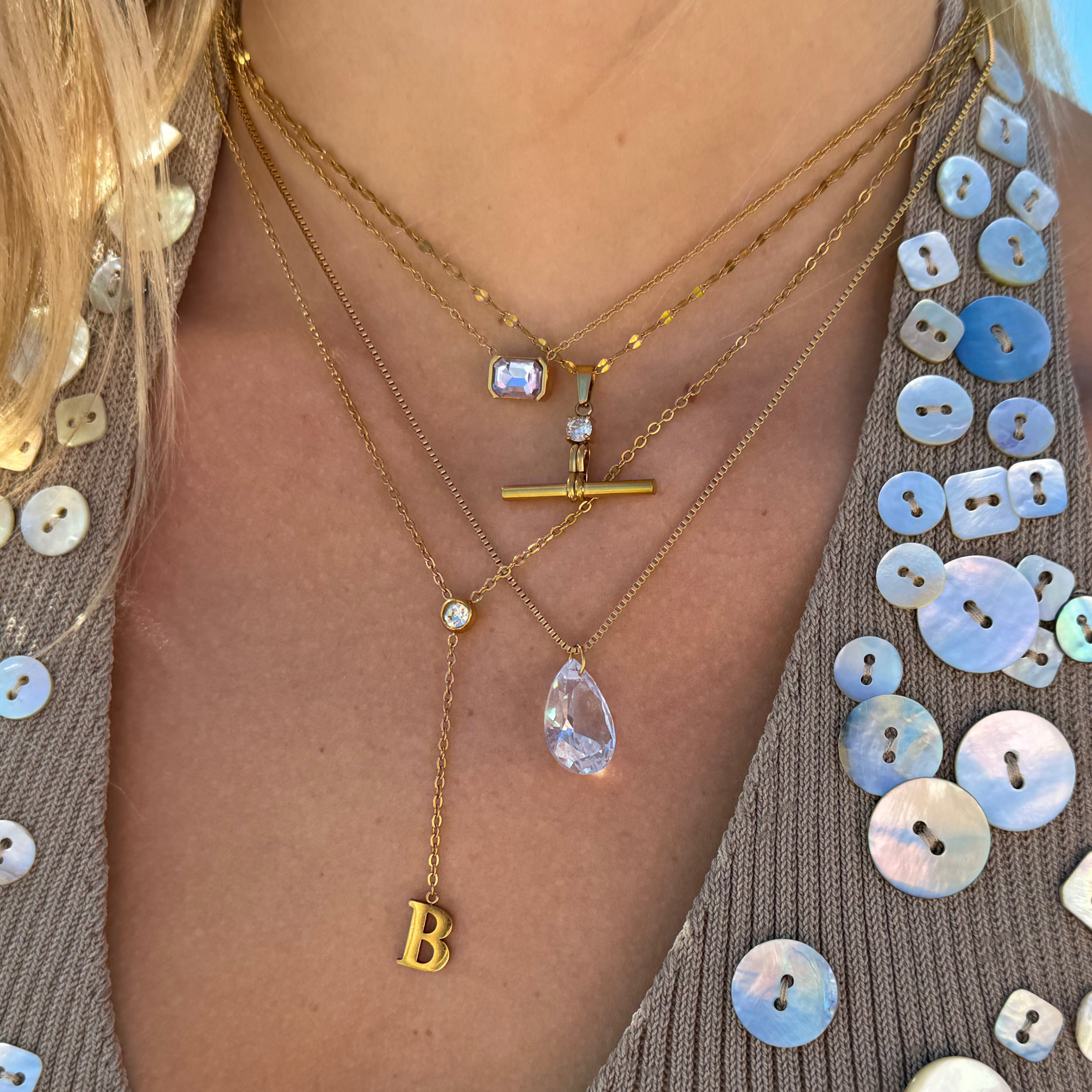 Noa Birthstone Necklace