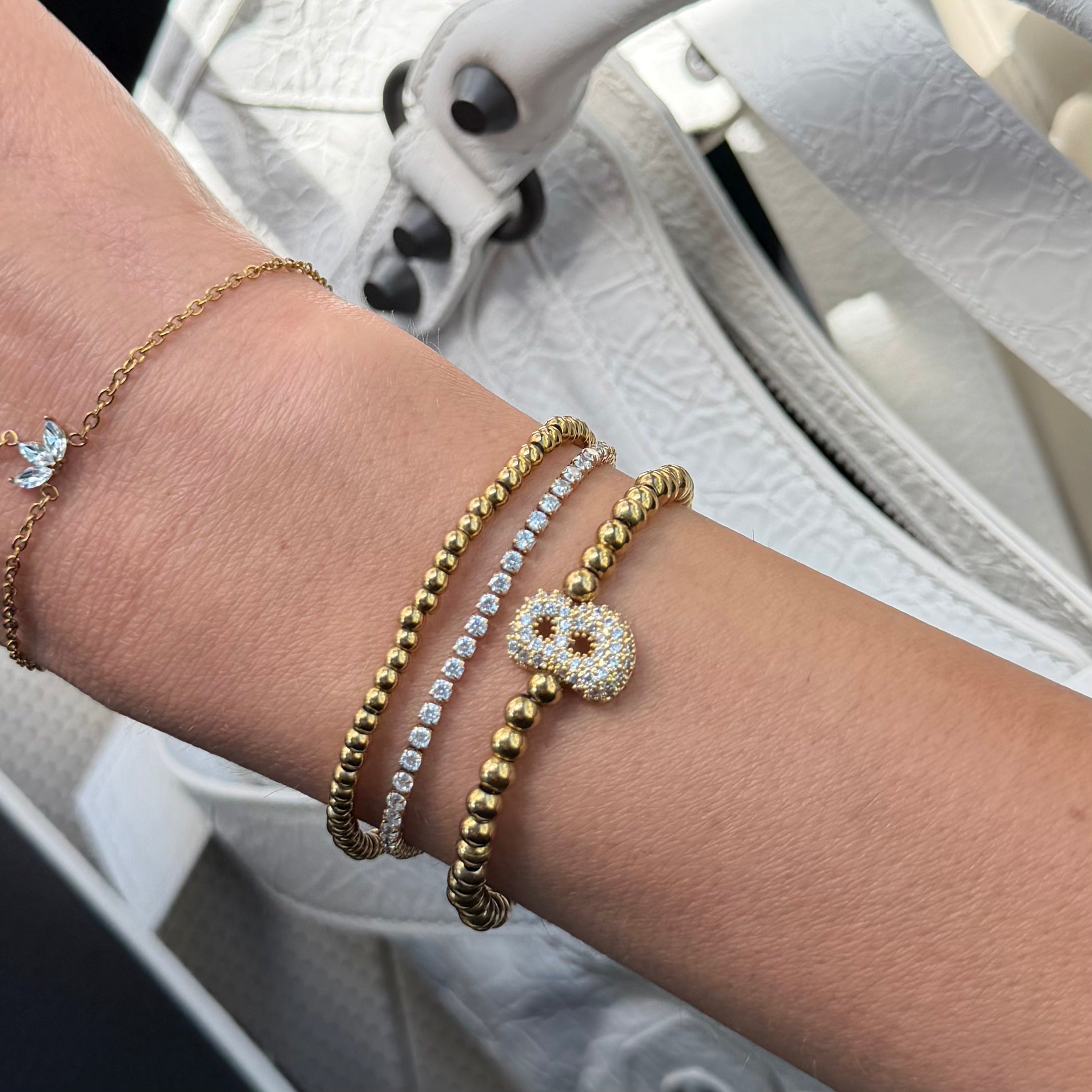 Adore Me Beaded Bracelet