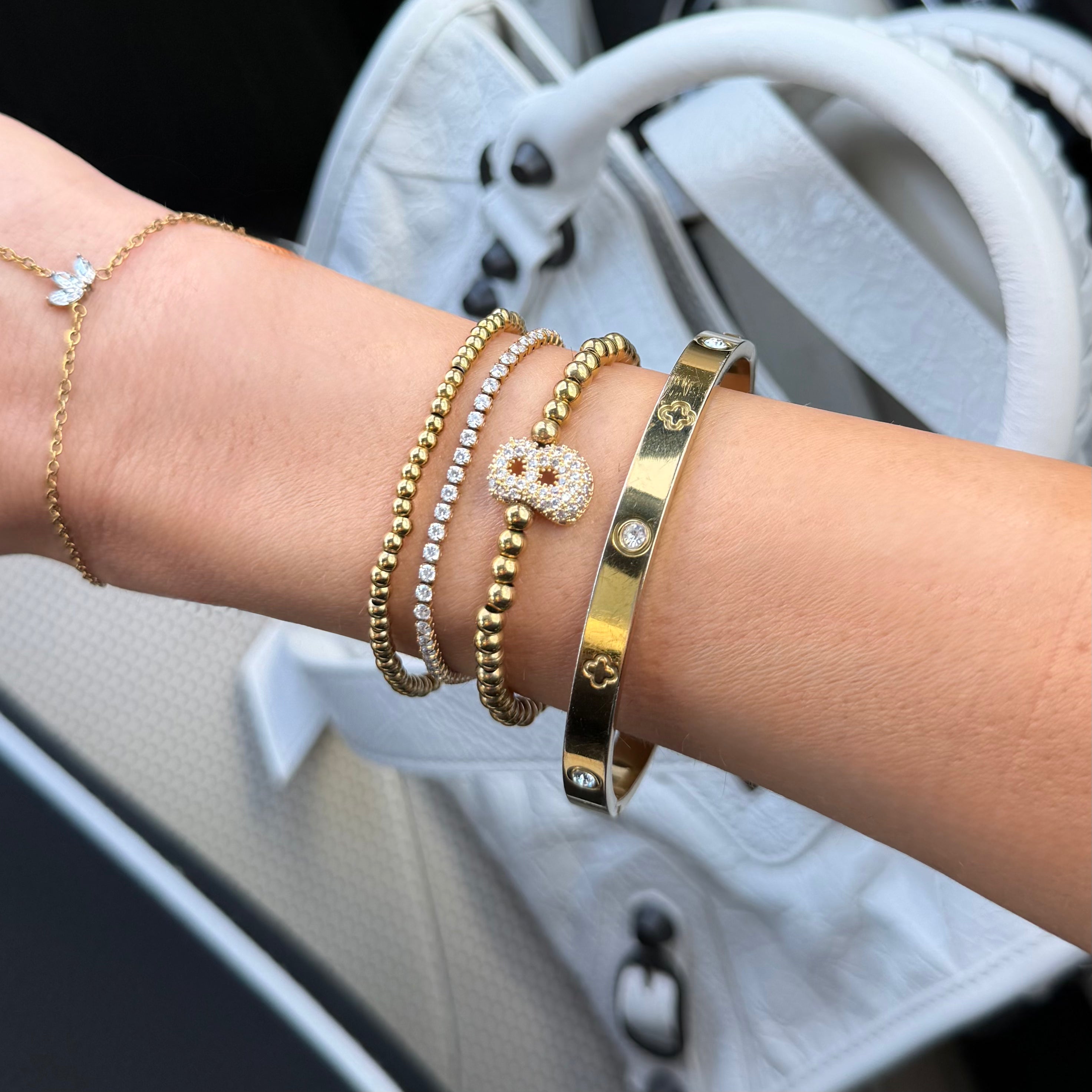 Adore Me Beaded Bracelet