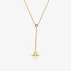 Love Letter Lariat Necklace