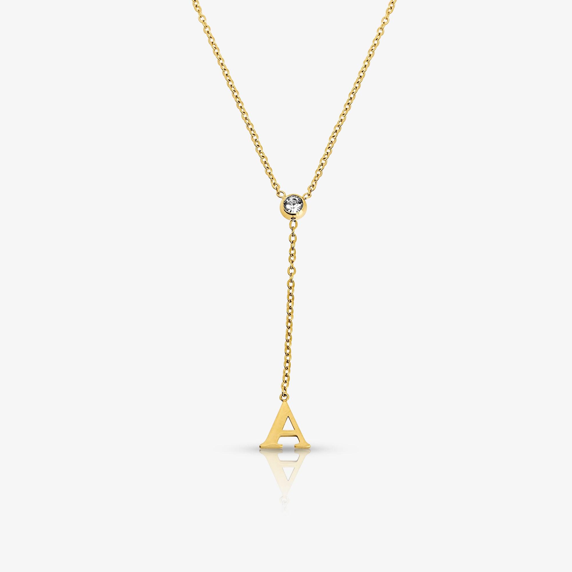Love Letter Lariat Necklace