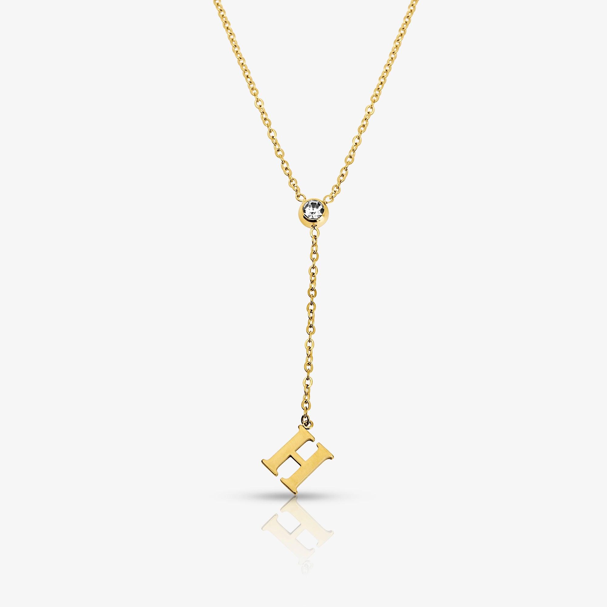 Love Letter Lariat Necklace