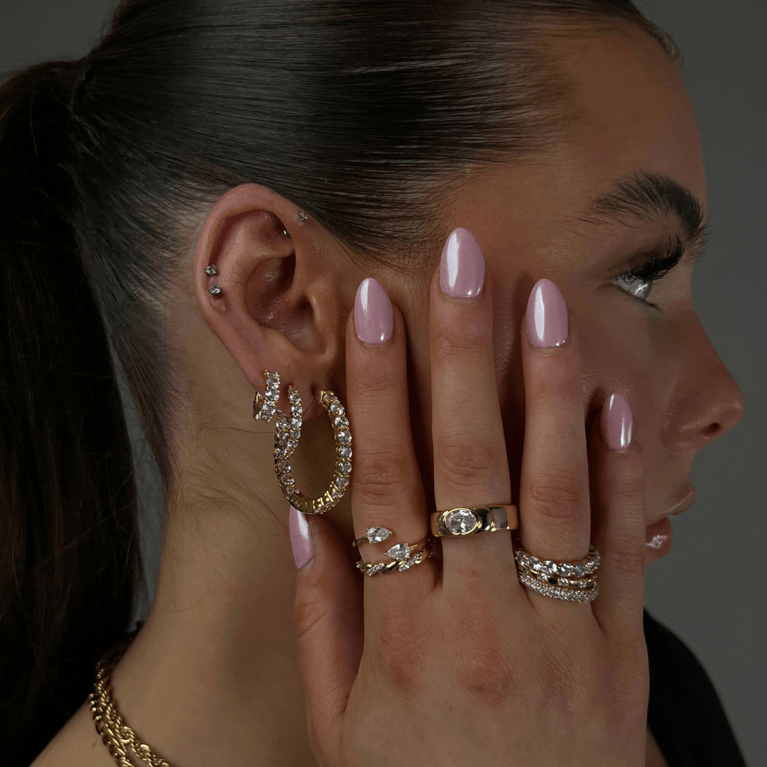 Martini Pinky Ring