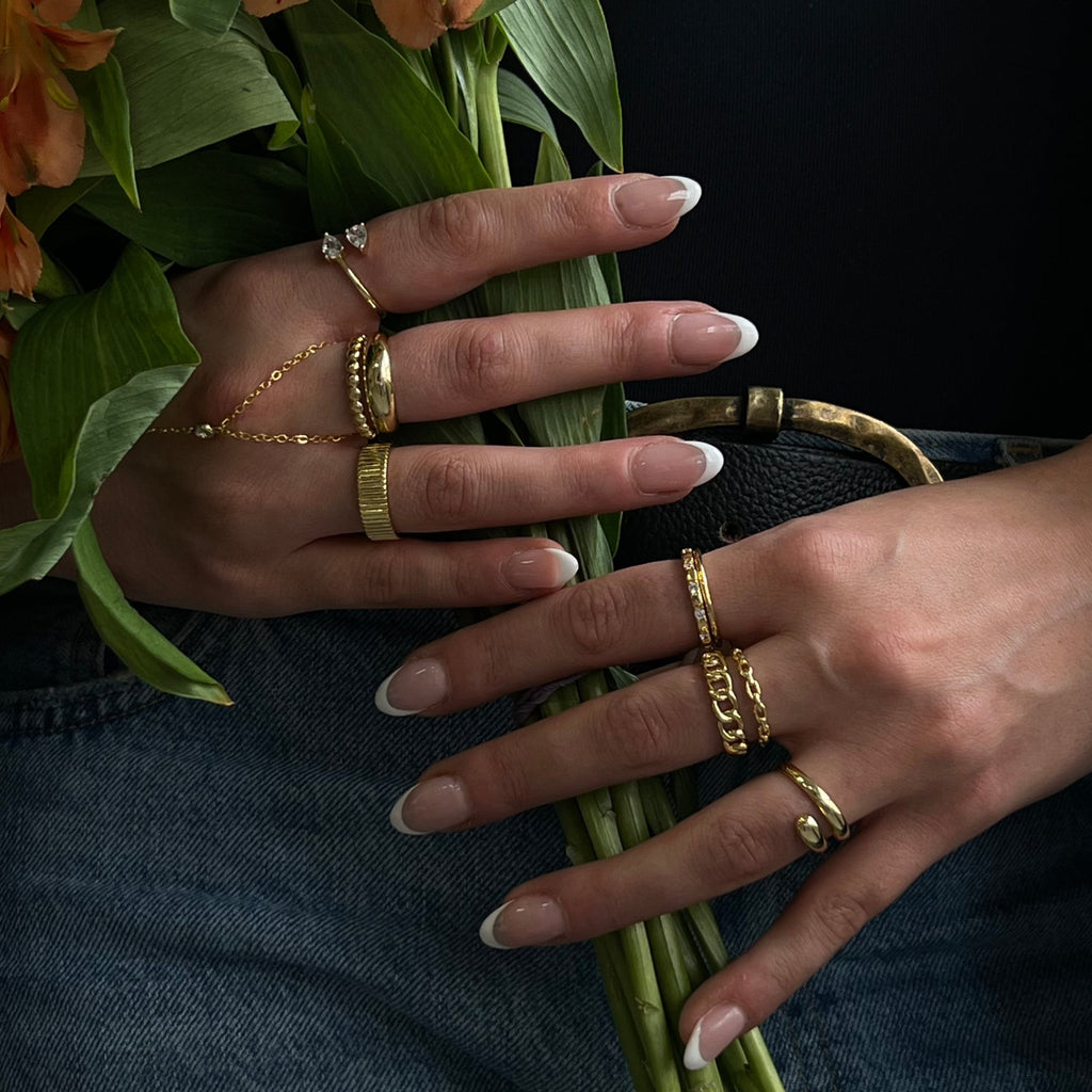 Martini Pinky Ring