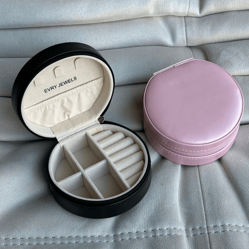 Mini Round Jewelry Box