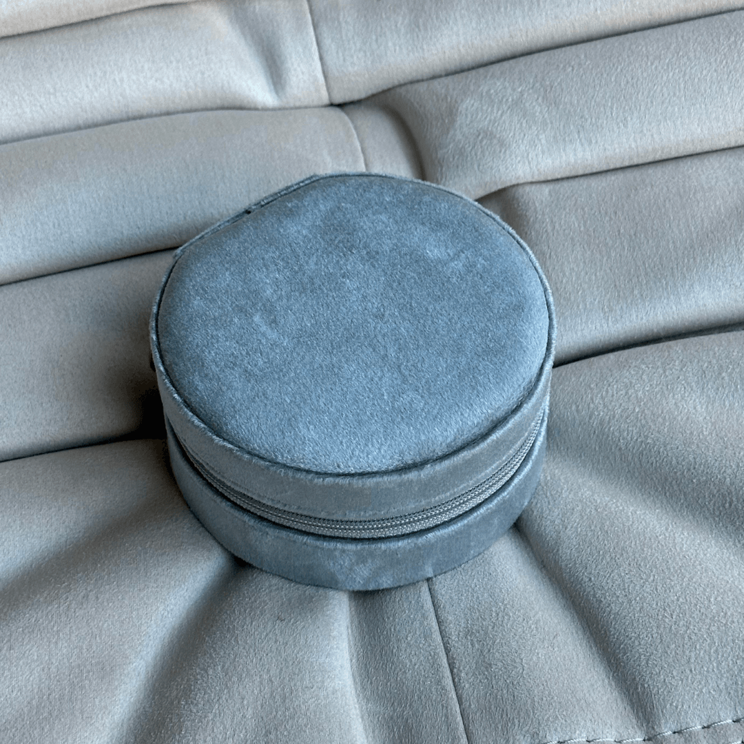 Mini Round Jewelry Box - EVRYJEWELS