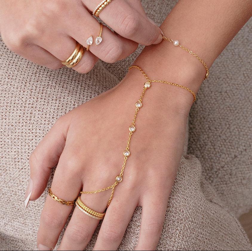 Viral Hand Chains: Anti Tarnish Waterproof