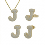 Adore Me Earring, Ring & Necklace 3 Piece Bundle - EVRYJEWELS